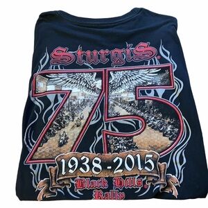 Harley Davidson Sturgis 75th Anniversary 2015 Tee